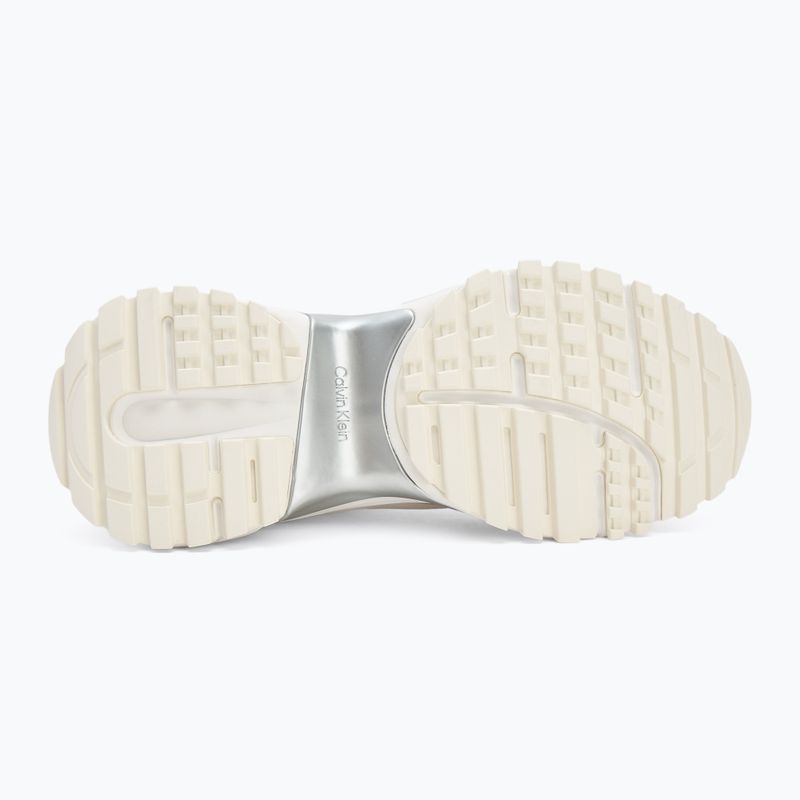 Buty damskie Calvin Klein YW0YW02009 Hike Runner Mesh Mix MET MG bright white/silver 4