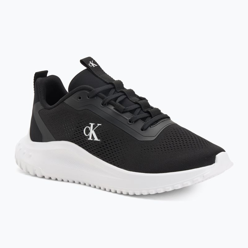 Buty damskie Calvin Klein YW0YW01992 Eva Runner Drawstring Mix MG black/bright white