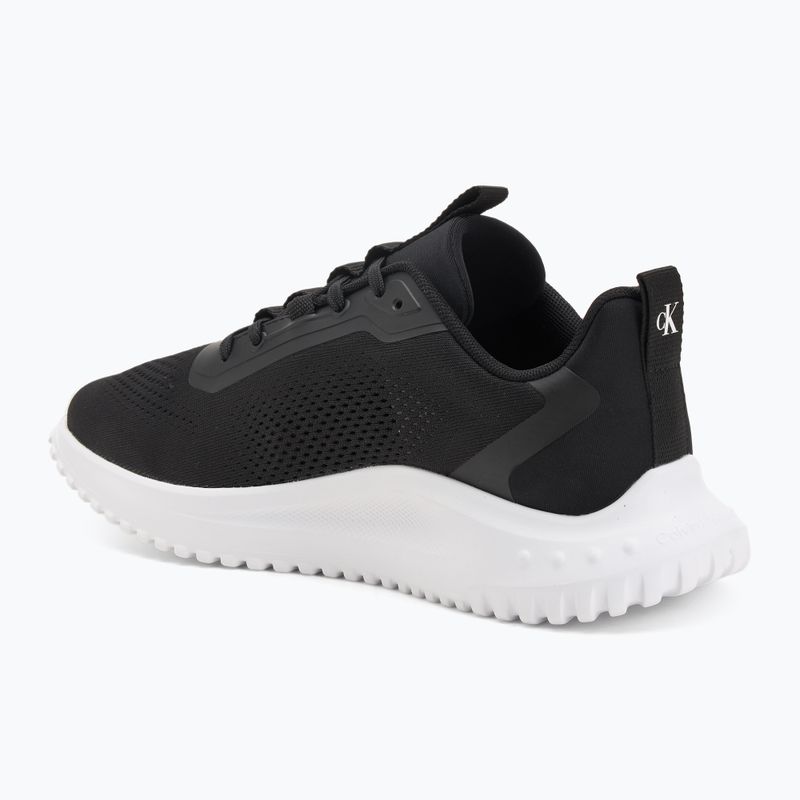 Buty damskie Calvin Klein YW0YW01992 Eva Runner Drawstring Mix MG black/bright white 3