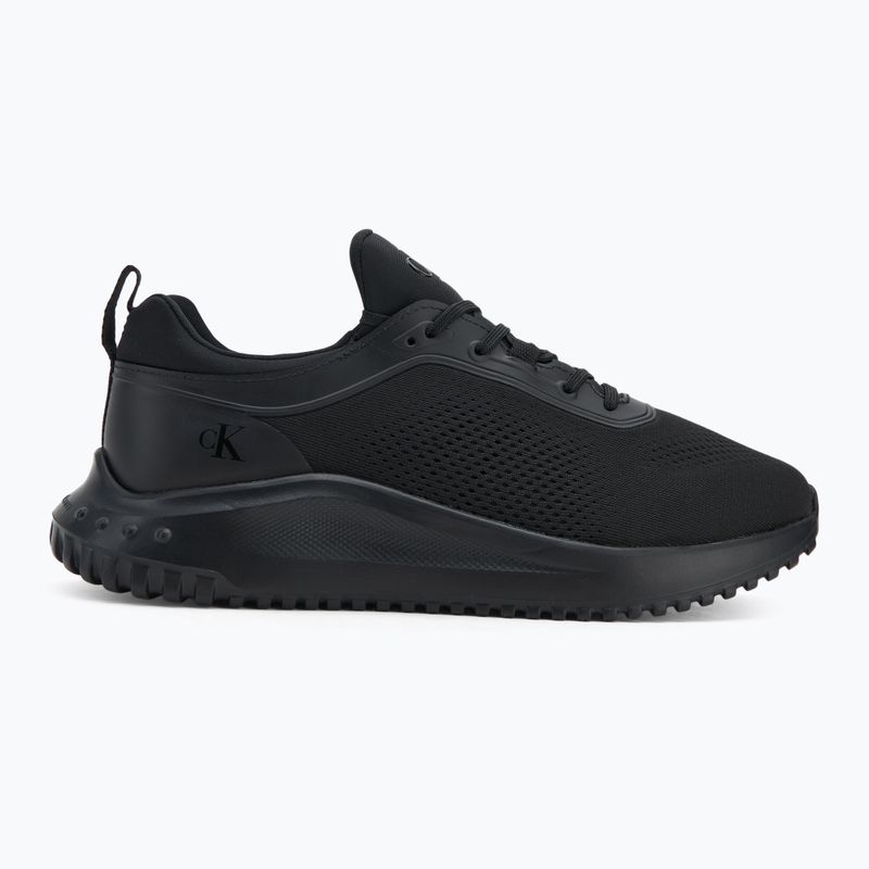 Buty męskie Calvin Klein YM0YM01386 Eva Runner Sock Mix triple black 2