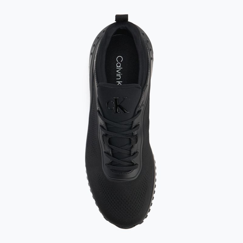 Buty męskie Calvin Klein YM0YM01386 Eva Runner Sock Mix triple black 5