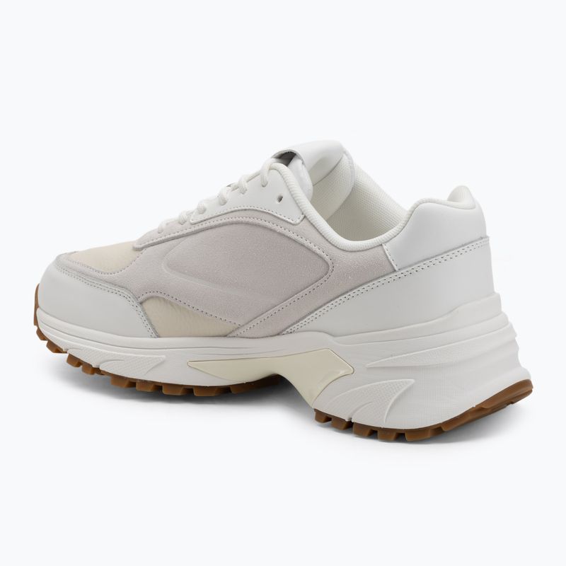 Buty męskie Calvin Klein YM0YM01289 Hike Runner HF Leather Mix bright white/creamy white/eggshell 3