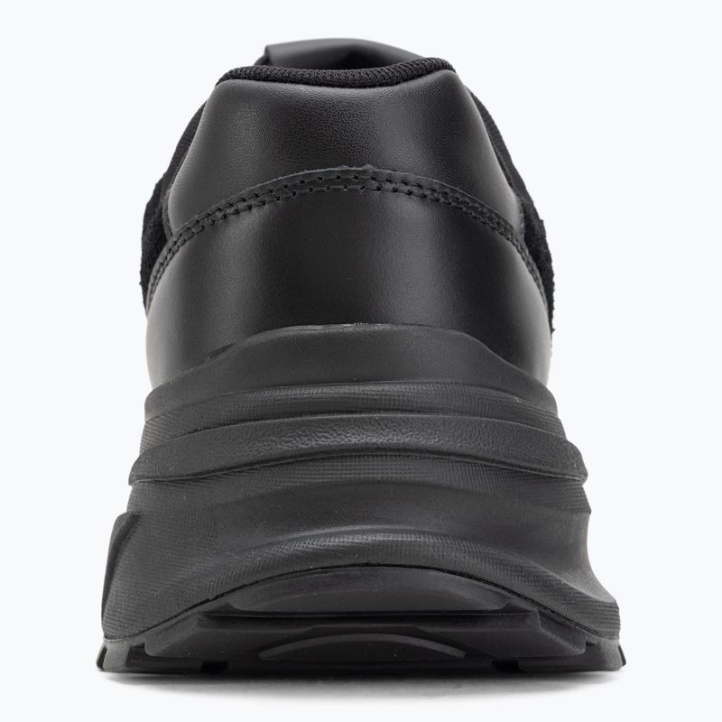 Buty męskie Calvin Klein YM0YM01289 Hike Runner HF Leather Mix triple black 6