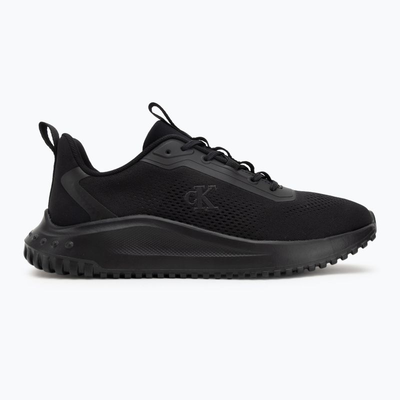 Buty męskie Calvin Klein YM0YM01387 Eva Runner Mix NY triple black 2