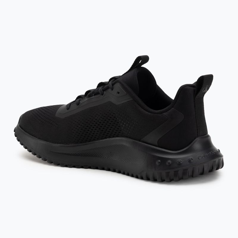 Buty męskie Calvin Klein YM0YM01387 Eva Runner Mix NY triple black 3
