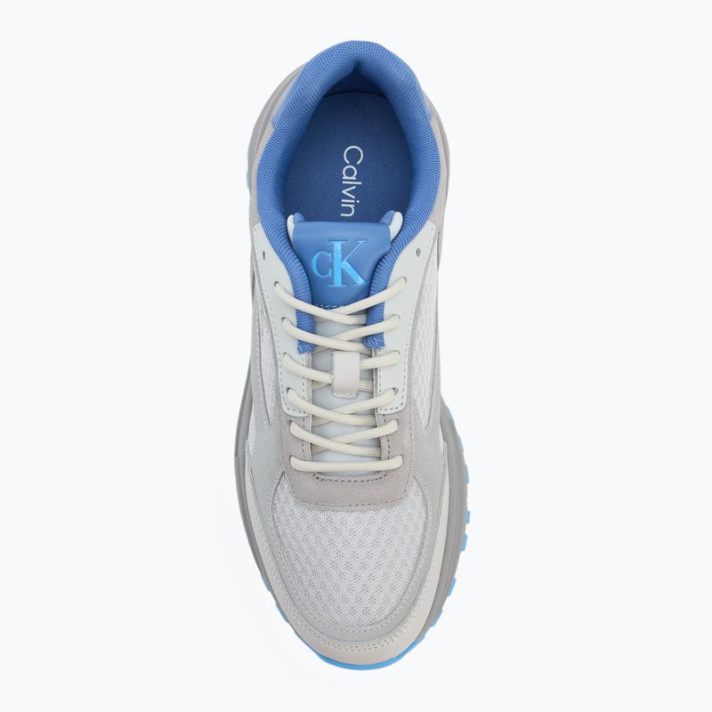 Buty męskie Calvin Klein YM0YM01379 Hike Runner Mesh MIX oyster mushroom/grey/palest blue 5