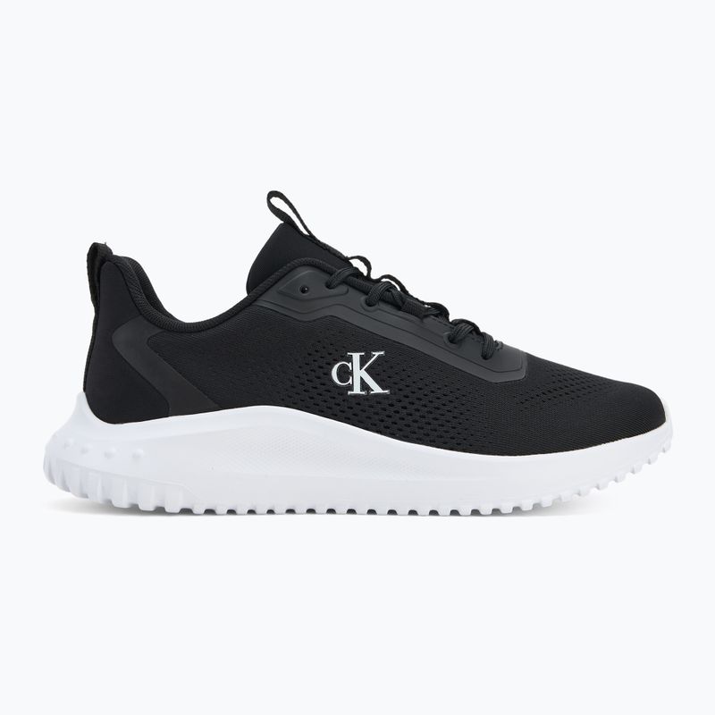 Buty męskie Calvin Klein YM0YM01387 Eva Runner Mix NY black/bright white 2