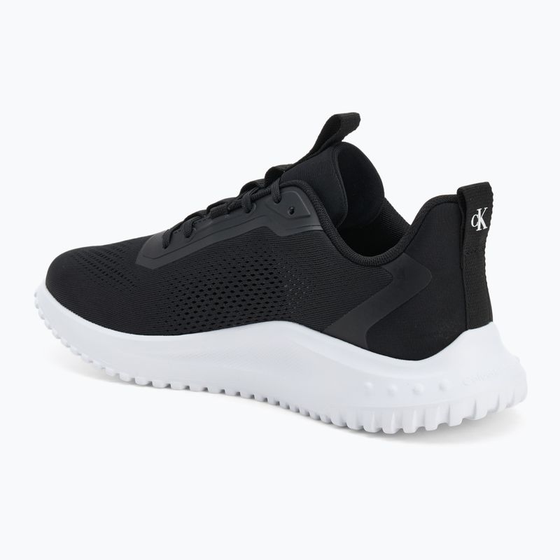 Buty męskie Calvin Klein YM0YM01387 Eva Runner Mix NY black/bright white 3
