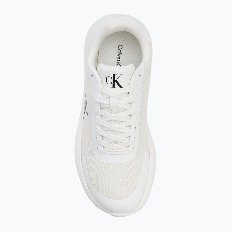 Buty damskie Calvin Klein YW0YW01750 3 Eva Runner Mesh MG bright white/black 5