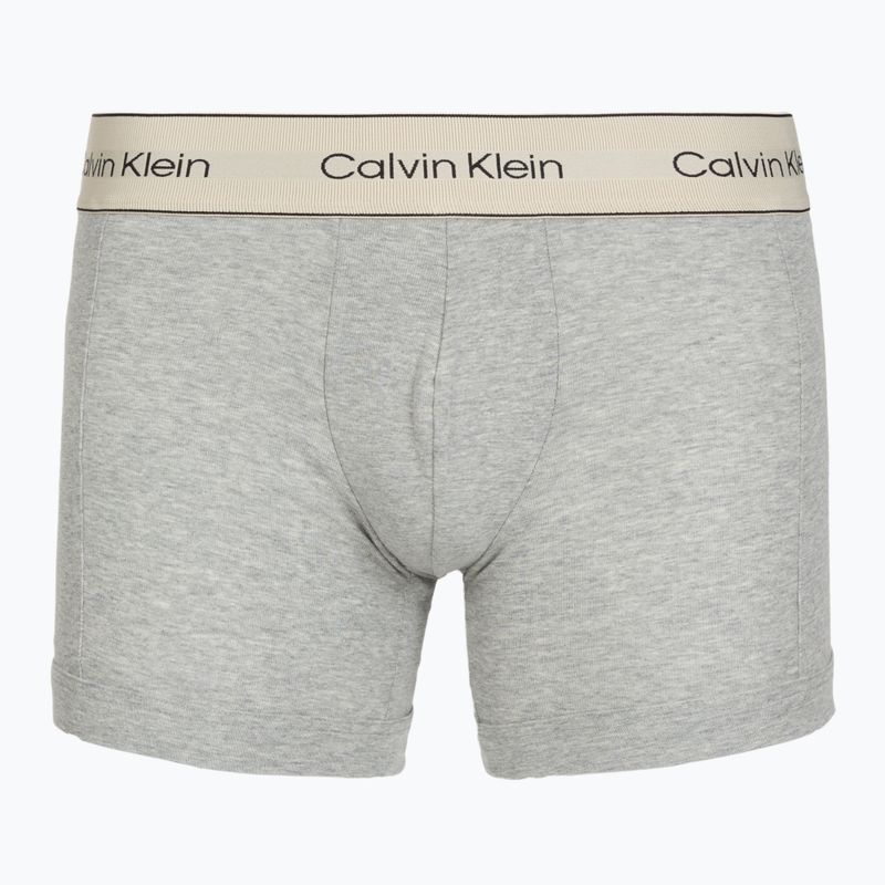 Bokserki męskie Calvin Klein LV00NB4447 Brief 3 pary oyster gray/grey heather/white 5