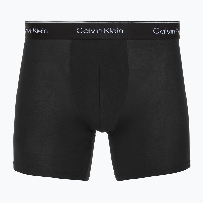 Bokserki Calvin Klein LV00NB4394 Brief 3 pary black/chalk logo/black/currie 3