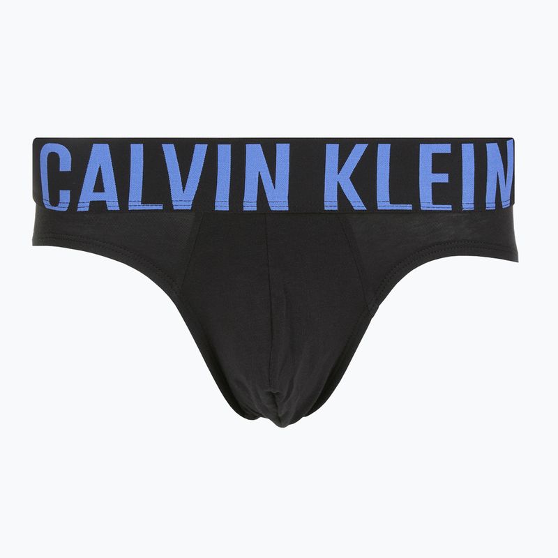 Slipy męskie Calvin Klein 000NB3607A Hip Brief 3 pary black bodies/turbulence/white/iridescent 4