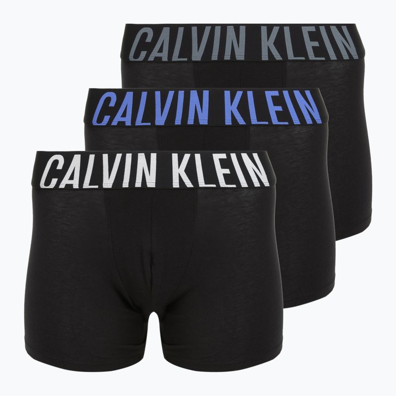 Bokserki Calvin Klein 000NB3609A Brief 3 pary black bodies/turbulence/white/iridescent