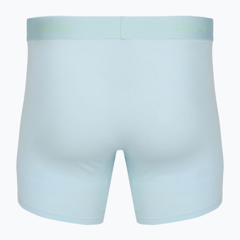 Bokserki Calvin Klein LV00NB4477 Brief 3 pary patina green/shoreline/airidescenty blue 3