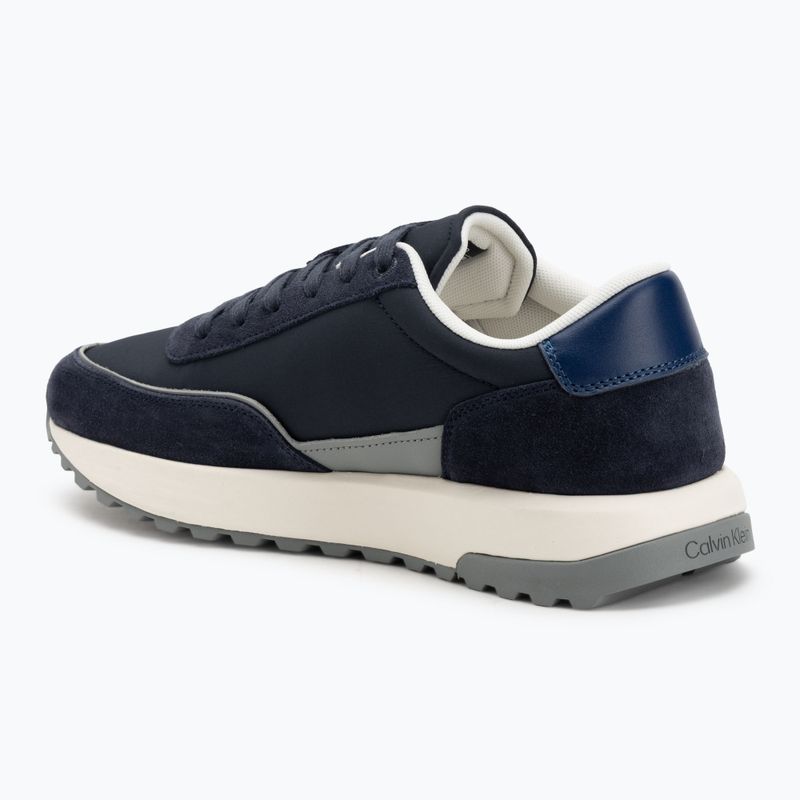 Buty męskie Calvin Klein HM0HM01714 Low Top Lace Up Repreve Mix navy/granite road/cobalt 3