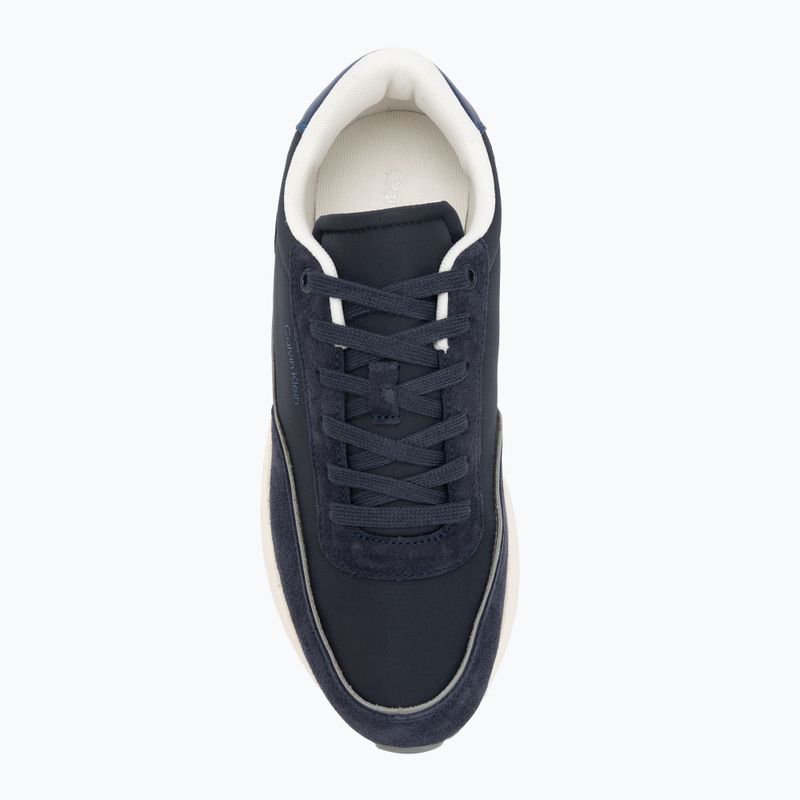 Buty męskie Calvin Klein HM0HM01714 Low Top Lace Up Repreve Mix navy/granite road/cobalt 5