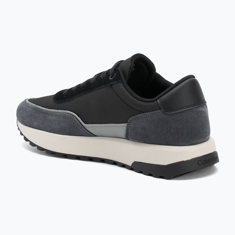 Buty męskie Calvin Klein HM0HM01714 Low Top Lace Up Repreve Mix magnet/black/granite road 3
