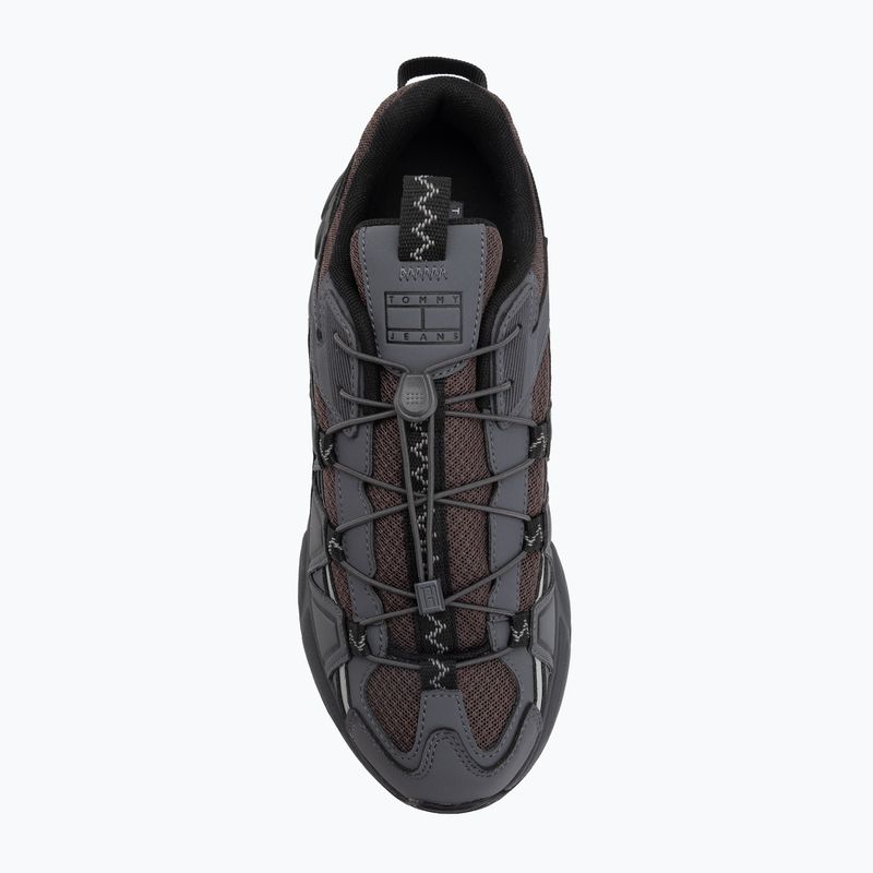 Buty męskie Tommy Jeans Outdoor Runner washed black/black walnut 5