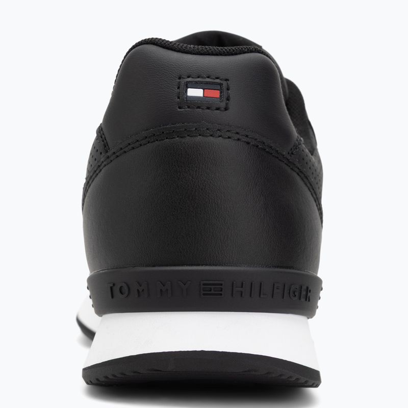Buty męskie Tommy Hilfiger Runner Icon Leather black 6