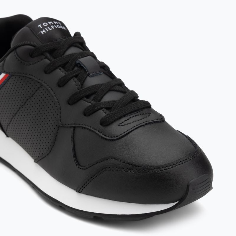Buty męskie Tommy Hilfiger Runner Icon Leather black 7