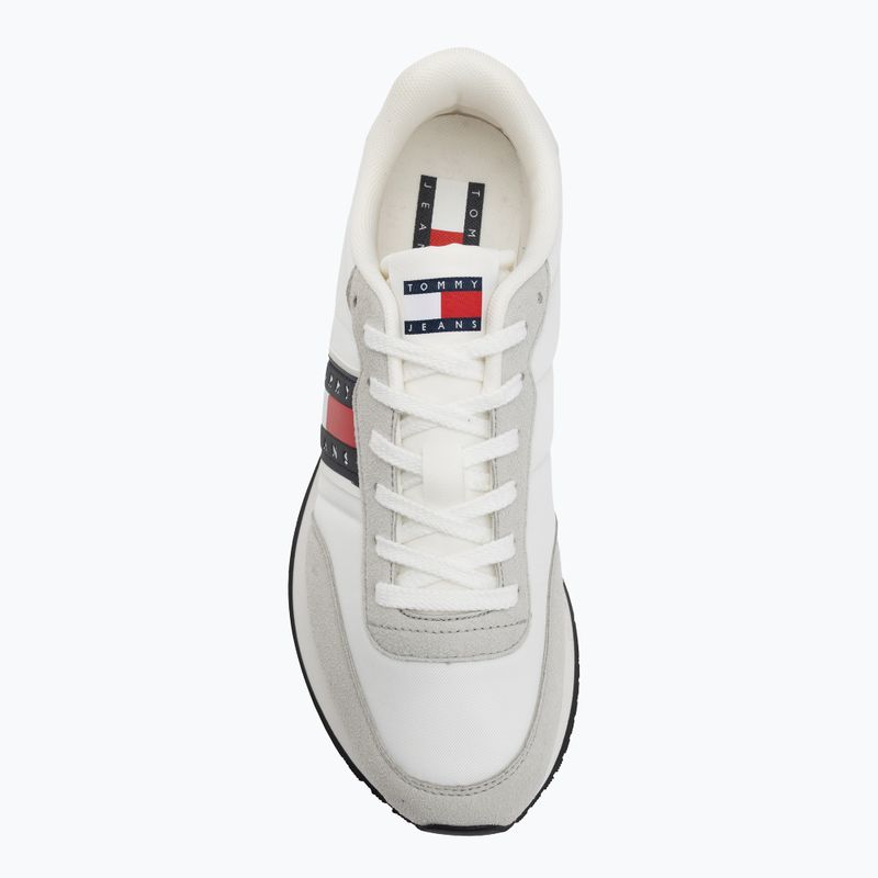 Buty męskie Tommy Jeans Classic Runner ecru 5