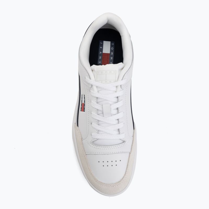 Buty męskie Tommy Jeans Cupsole Leather white 5