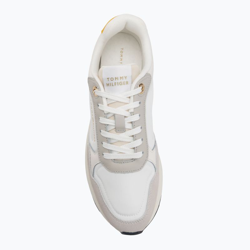 Buty damskie Tommy Hilfiger Runner coastal taupe/ecru/yellow 5