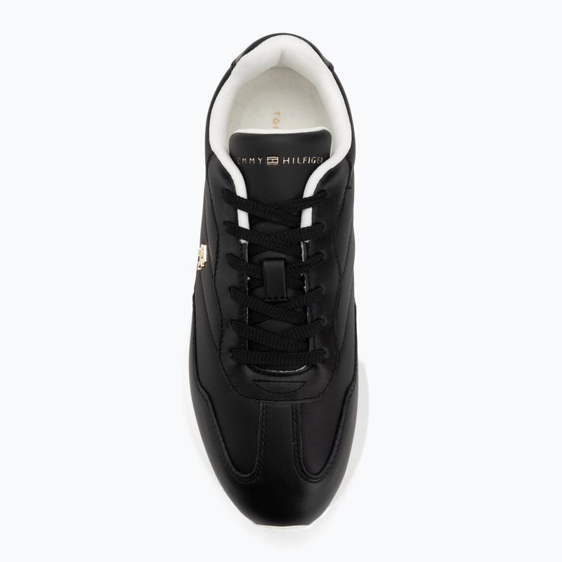 Buty damskie Tommy Hilfiger Chic Fashion Runner black/ecru 5