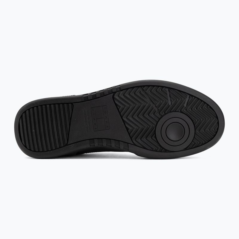 Buty męskie Tommy Jeans Cupsole Leather black 4