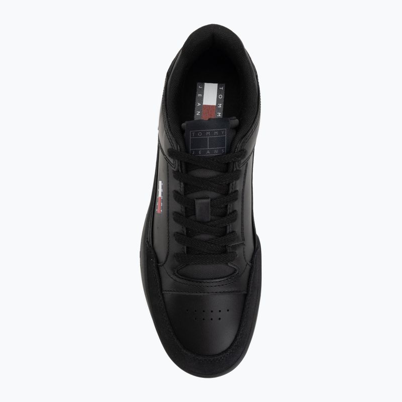 Buty męskie Tommy Jeans Cupsole Leather black 5