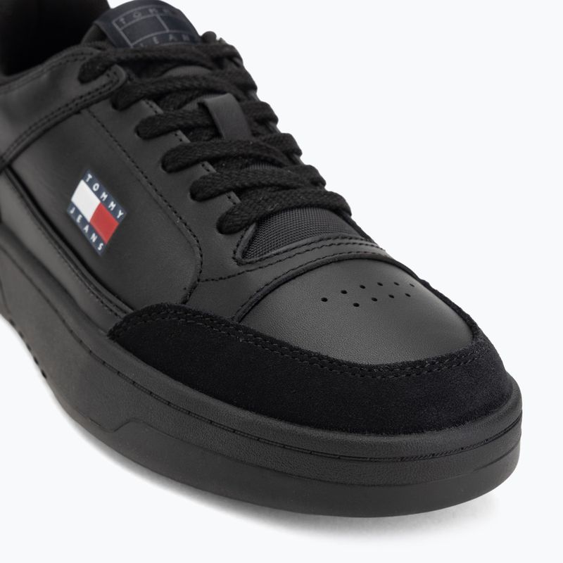 Buty męskie Tommy Jeans Cupsole Leather black 7