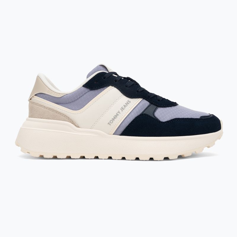 Buty damskie Tommy Jeans Cleated Runner dark night navy 2