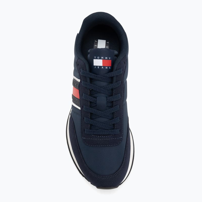 Buty męskie Tommy Jeans Classic Runner dark night navy 5