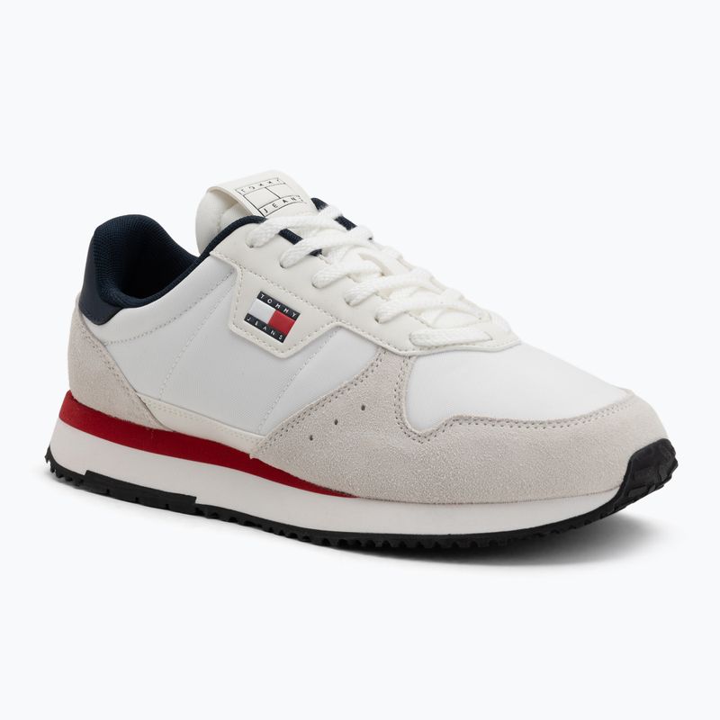 Buty męskie Tommy Jeans Eva Runner Leather rwb