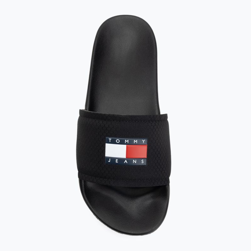 Klapki męskie Tommy Jeans Pool black 5