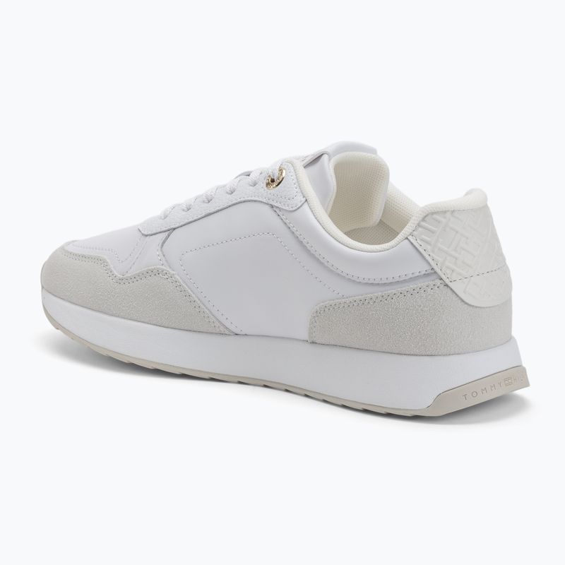 Buty damskie Tommy Hilfiger Monogram Runner white 3