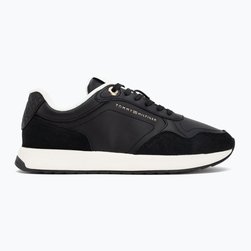 Buty damskie Tommy Hilfiger Monogram Runner black 2