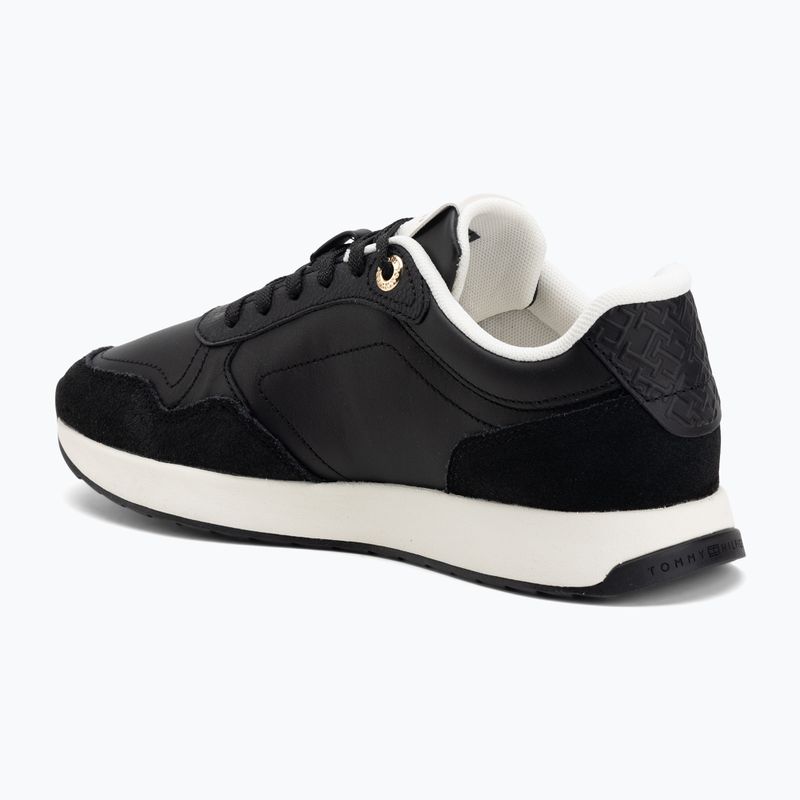 Buty damskie Tommy Hilfiger Monogram Runner black 3