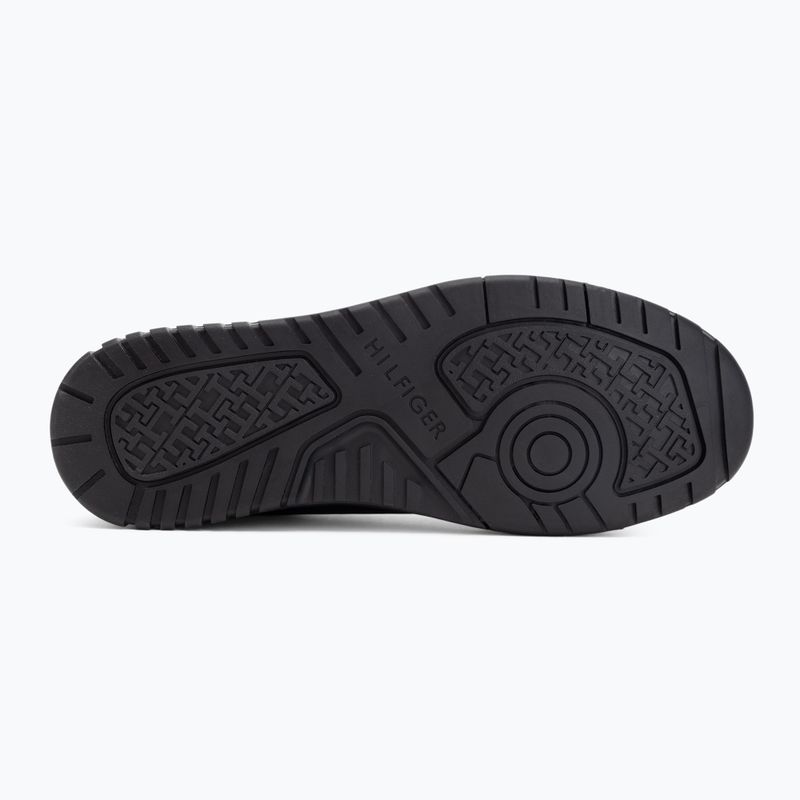 Buty męskie Tommy Hilfiger Basket Core Lite Leather black 4