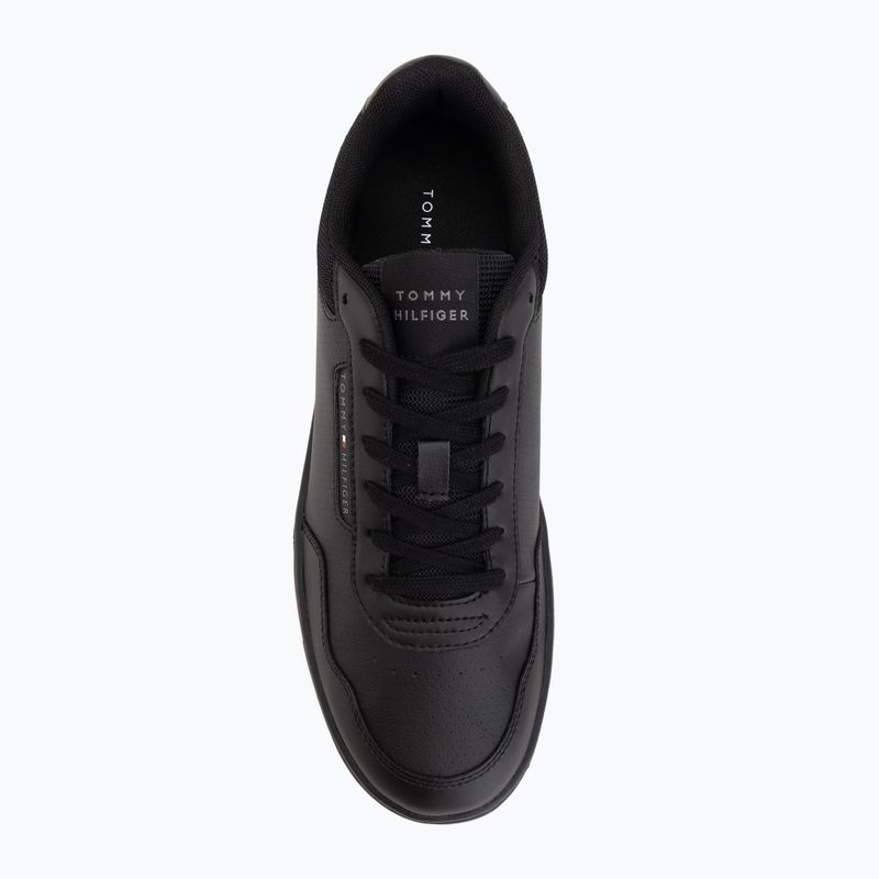 Buty męskie Tommy Hilfiger Basket Core Lite Leather black 5
