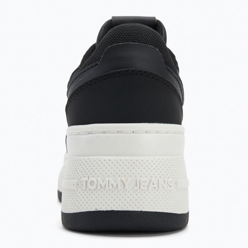 Buty damskie Tommy Jeans Retro Basket Flatform black 6