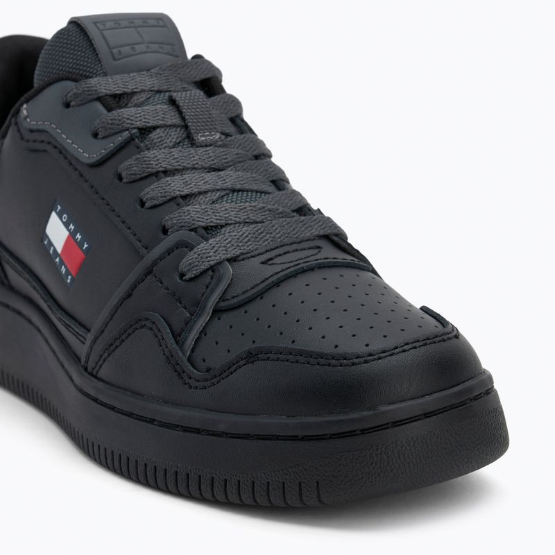 Buty damskie Tommy Jeans Retro Basket Sneaker black 7