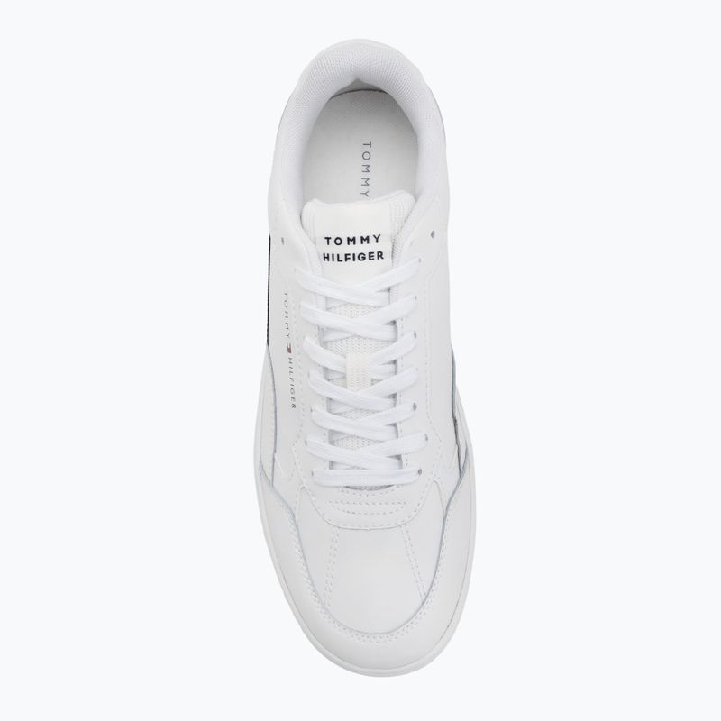 Buty męskie Tommy Hilfiger Basket Core Stripes white 5
