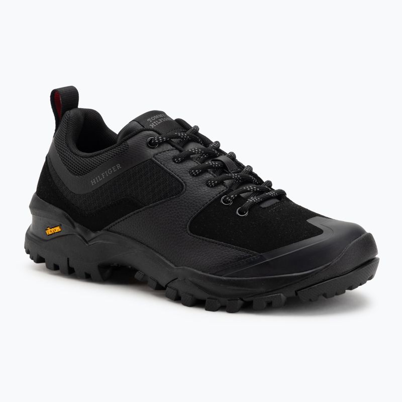 Buty męskie Tommy Hilfiger Vibram Low Runner Tech black