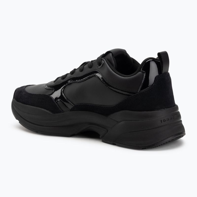 Buty damskie Tommy Hilfiger Chunky Runner Patent black 3
