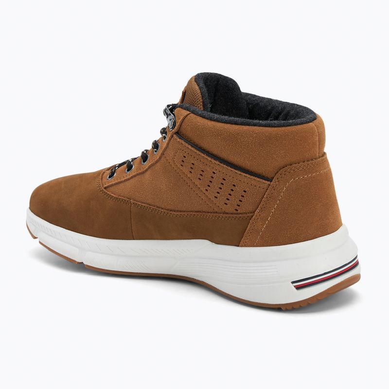 Trampki męskie Tommy Hilfiger W Nbk Sde Hybrid BDS desert khaki 3