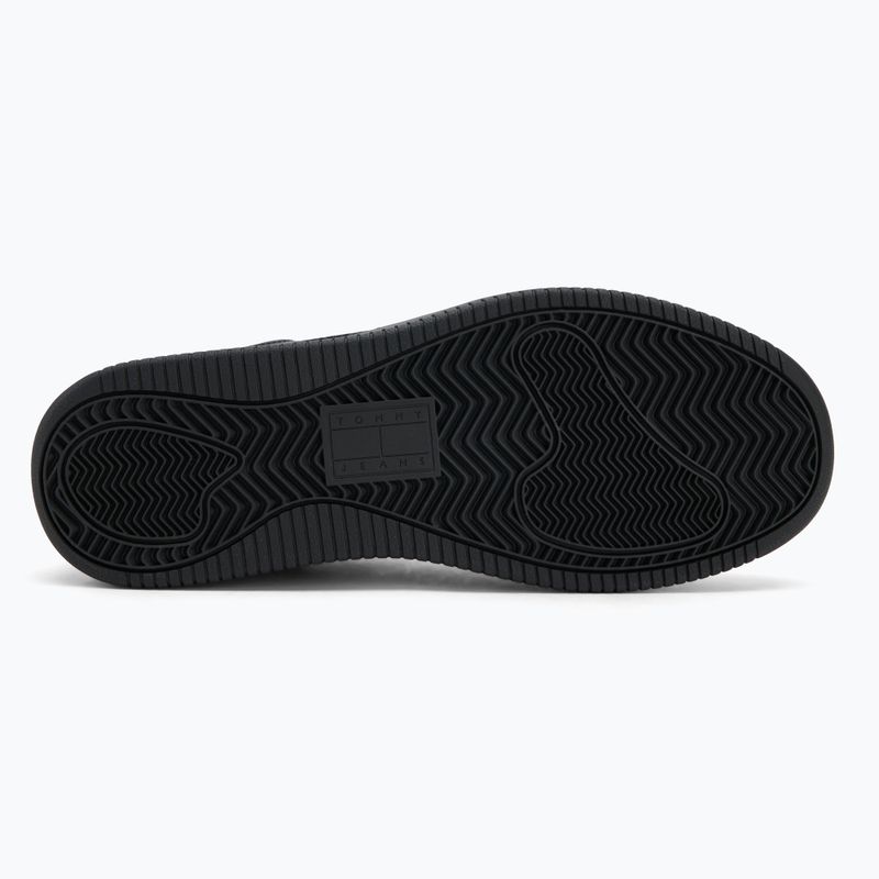 Buty męskie Tommy Jeans Retro Basket black 4