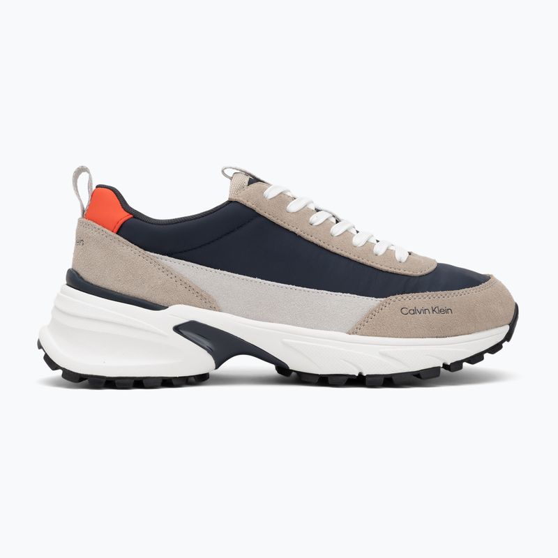 Buty męskie Calvin Klein YM0YM01459 Hike Runner Casual desert taupe/navy/tomato cherry 2