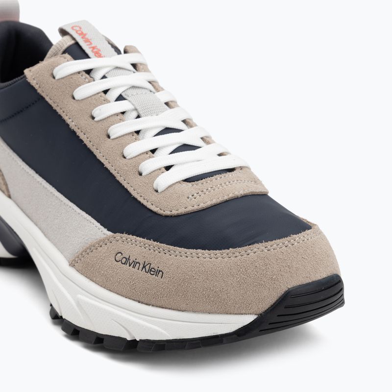 Buty męskie Calvin Klein YM0YM01459 Hike Runner Casual desert taupe/navy/tomato cherry 7