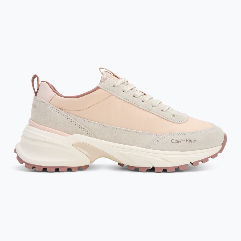Buty damskie Calvin Klein YW0YW02075 Hike Runner Mg Nylon Mix whisper pink/dark ecru/dusty rose 2